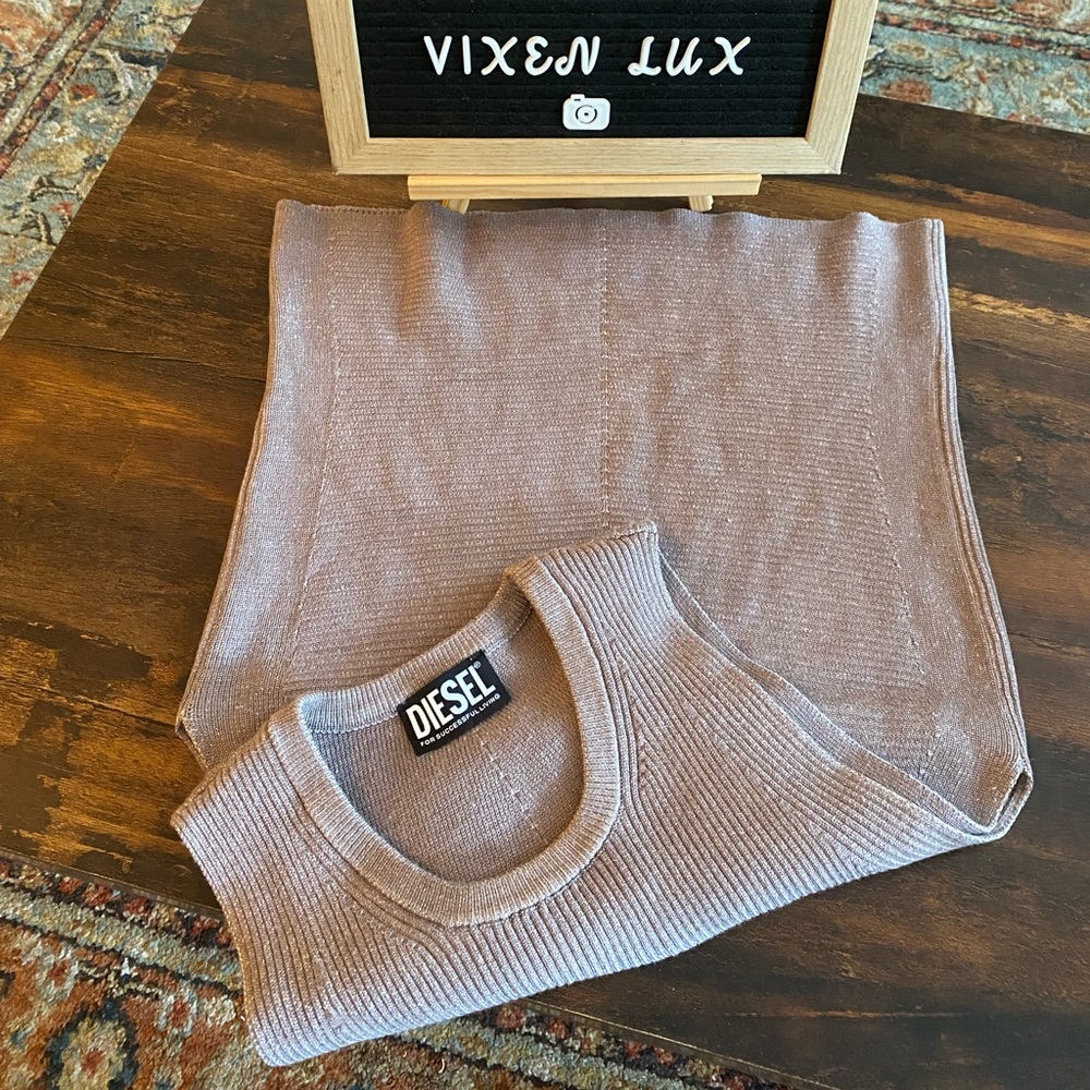 Diesel M-Onerva Ribbed-Knit Top - Picture 10 of 11